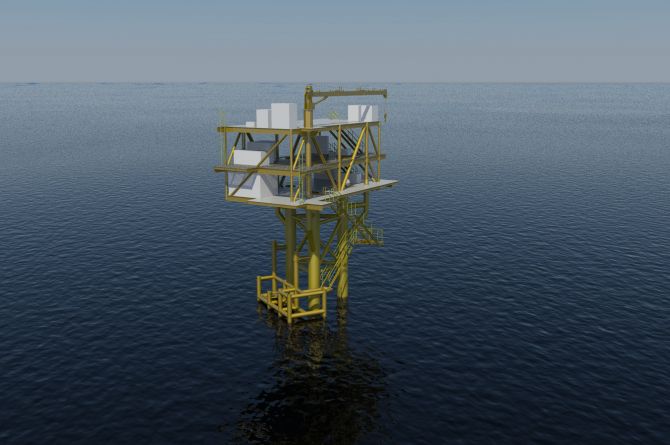Offshore Field Development and Decommissioning, Wellhead Platforms & SURF