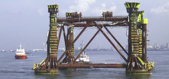 The BR-D substructure under tow marine transport.jpg