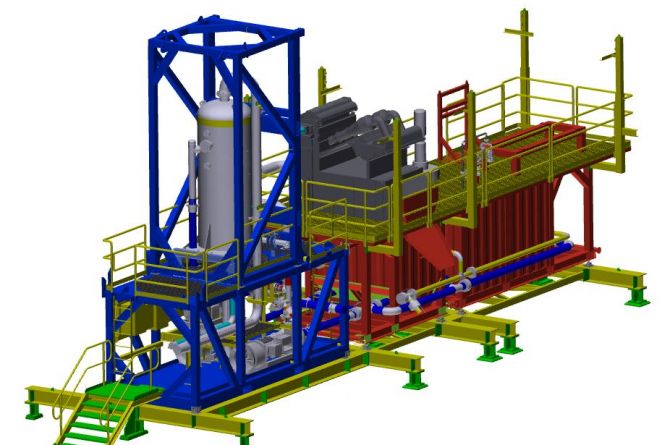 3D model of Modified PFMS system