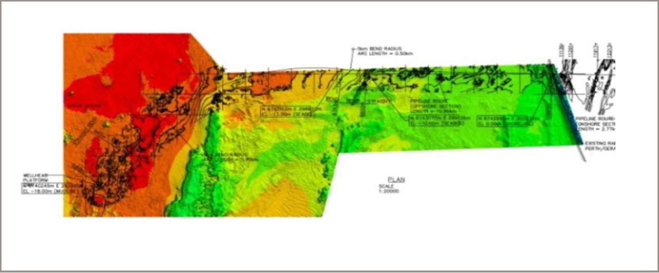 Cliff Head offshore pipeline route.jpg